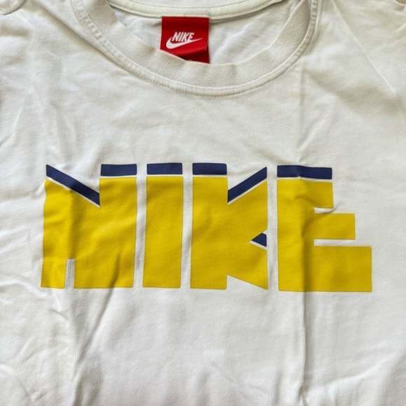 Nike Y2K Cropped Logo T Shirt Women’s Size Small - Picture 4 of 10